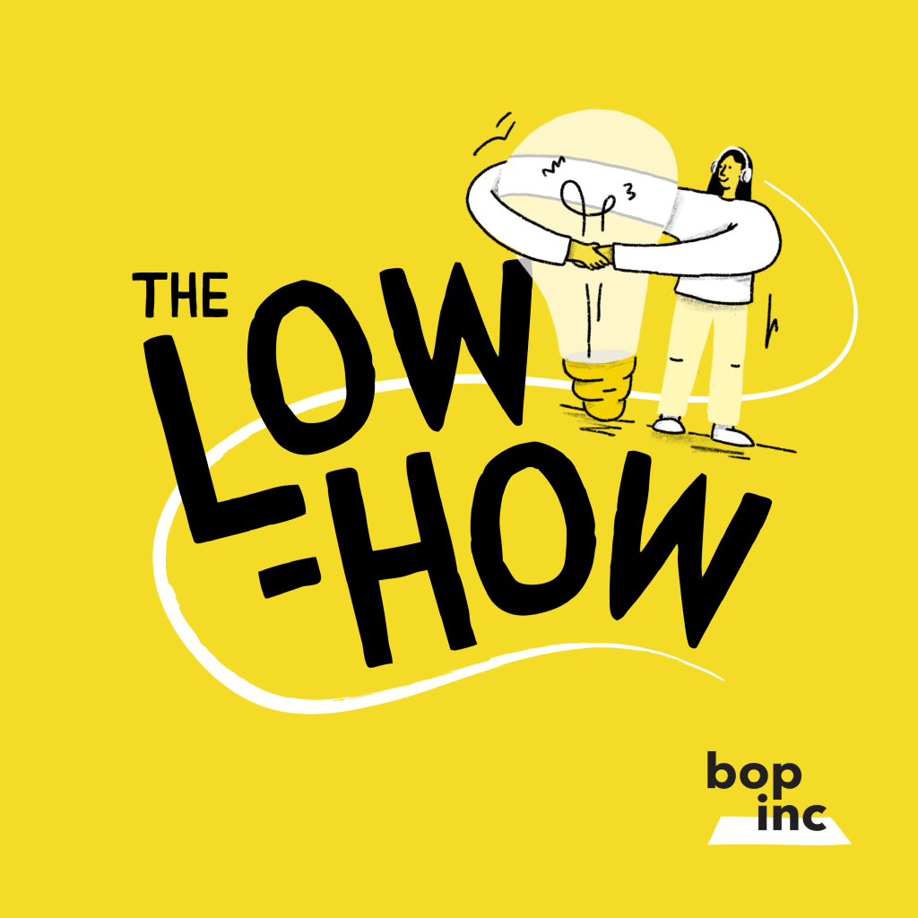 The Low-How podcast visual